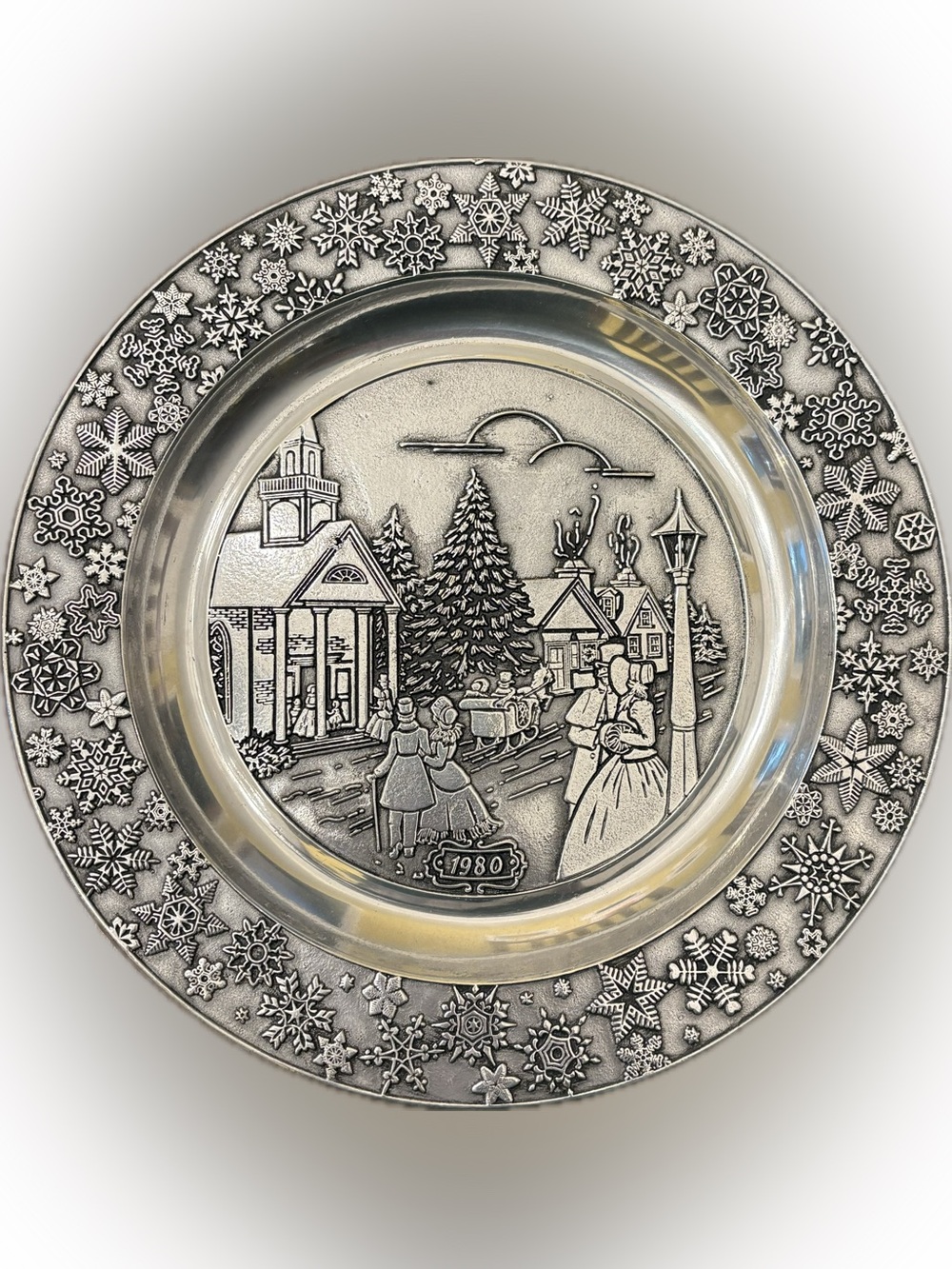 Vintage Collector Christmas plate